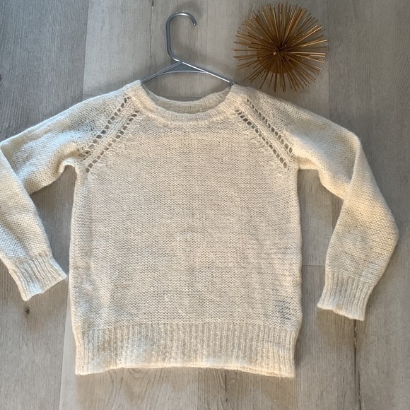 Isabel marant cream off white sweater size XS / 36 super kid mohair wool blend‎ - Picture 1 of 16